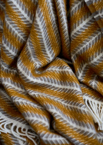 Striped Eco Wool Blanket