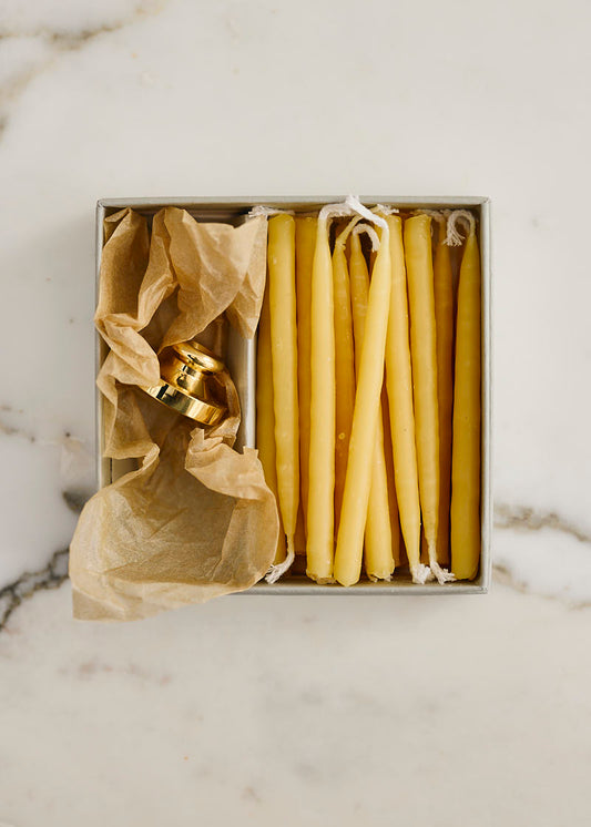 Beeswax Advent Candles