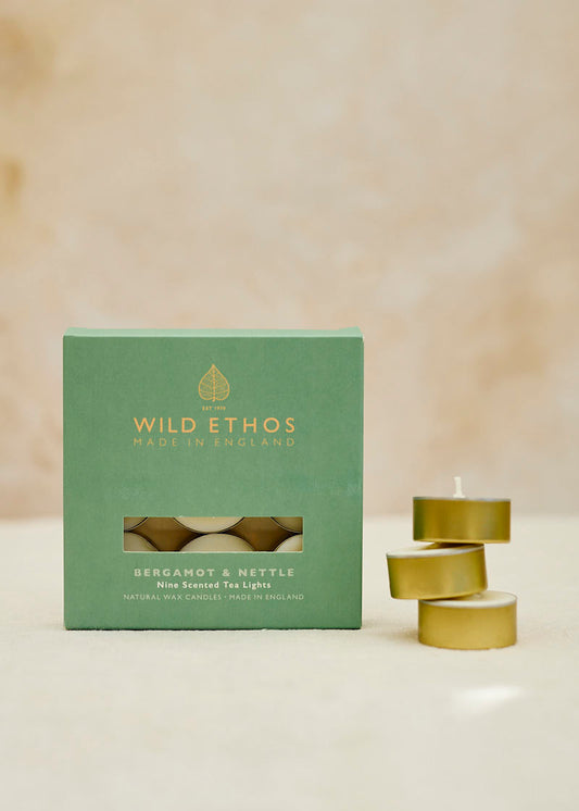 Bergamot & Nettle Scented Tealights
