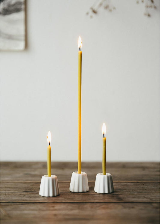 Canelé Ceramic Candle Holder
