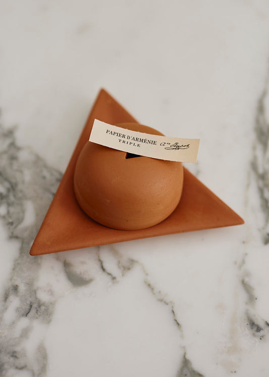 Terracotta Papier d’Arménie Incense Burner