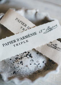 Papier d'Arménie French Incense Paper — Two Hands Paperie