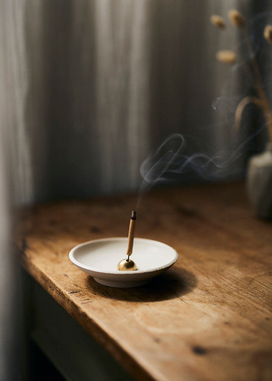 White Mountain Incense Dish